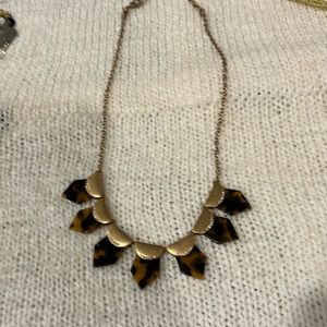 J Crew Tortoise shell Costume jewelry